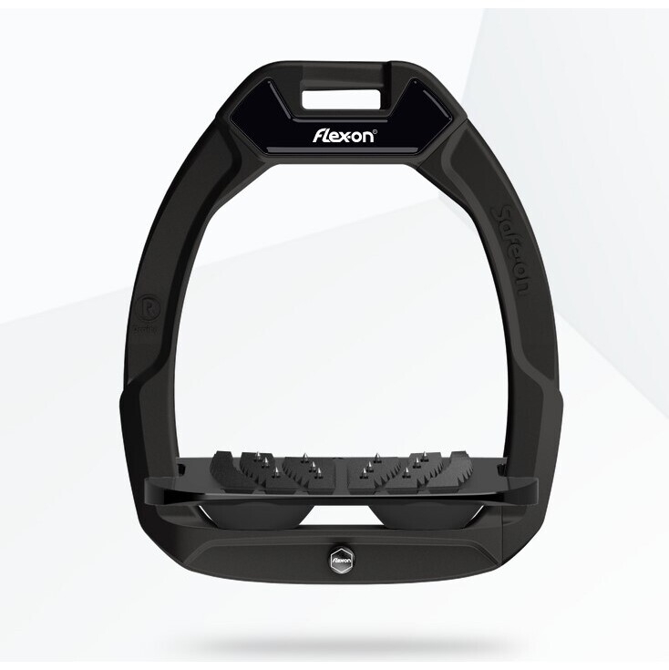 2022 Flex-On Safe On Ultra Grip Stirrups SO05IUG0505 - Black